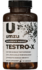 Testro X Review – Natural Testosterone Booster Bottle