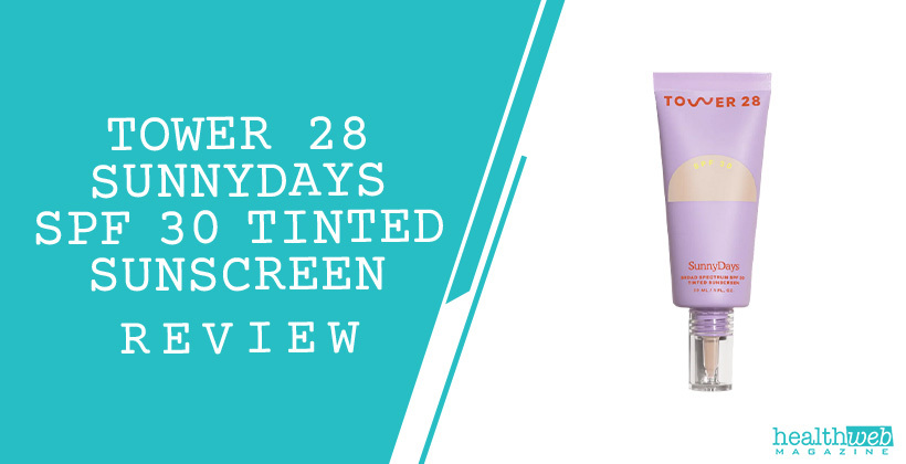 Tower 28 SunnyDays SPF 30 Tinted Sunscreen Bottle – Product Review Image