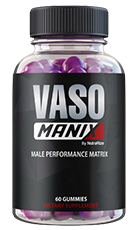 VasoManix Gummies Review – Male Enhancement Supplement Bottle