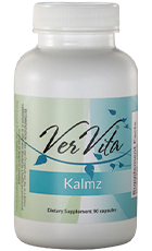 Vervita Kalmz Review – Natural Stress & Pain Relief Supplement Bottle