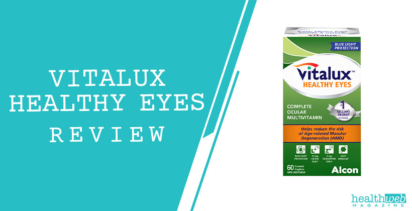 Vitalux Healthy Eyes Review – Eye Health Supplement Bottle