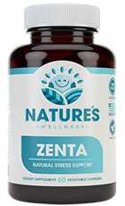 Zenta Review – Natural Mood Support Supplement Bottle Image