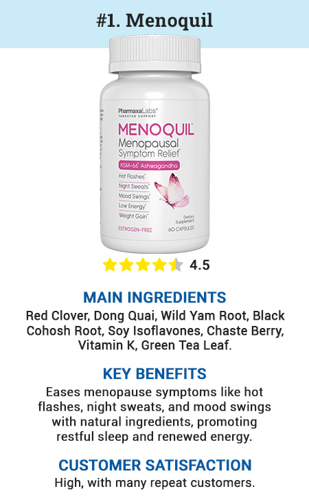 Menoquil Menopause Relief Supplement