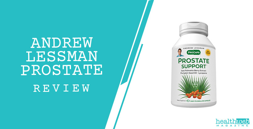 Andrew Lessman Prostate Review – Prostate Support Supplement Bottle