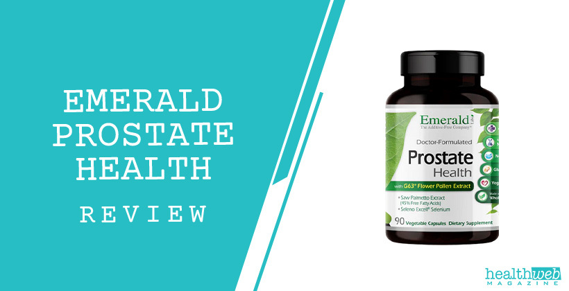 Emerald Prostate Health Review – Natural Prostate Support Supplement Bottle