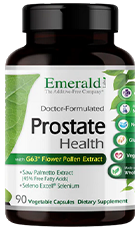 Emerald Prostate Health Review – Natural Prostate Support Supplement Bottle
