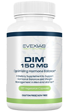 Evexias DIM 150 Review – Estrogen Balance Supplement Bottle