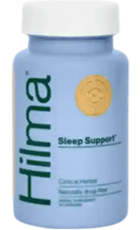 Hilma Sleep Review – Natural Melatonin-Free Sleep Aid Bottle