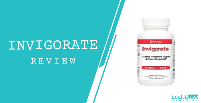 Invigorate Review – Natural Male Enhancement Supplement Bottle