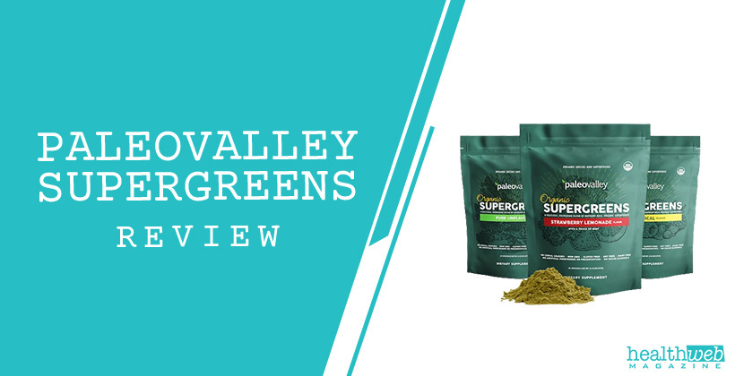 PaleoValley Supergreens Review – Product Bottle Image