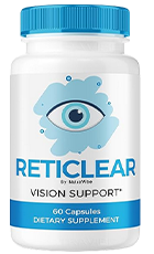 RetiClear Review – Eye Health Supplement Bottle Image