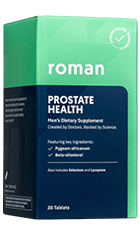 Roman Prostate Health Review – Prostate Support Supplement Bottle