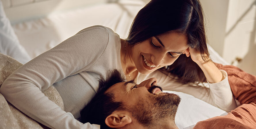 Couple building emotional intimacy – how to increase female libido instantly