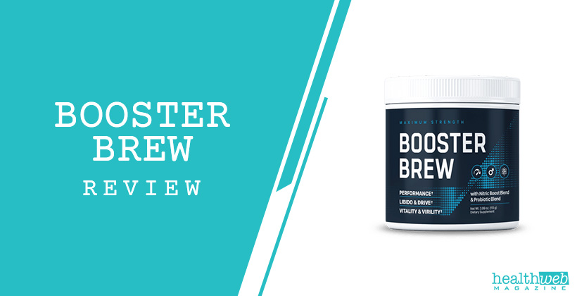 Booster Brew Review – Male Vitality Supplement Bottle Image