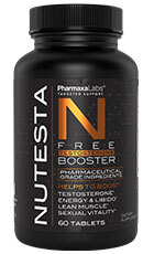 Nutesta Testosterone Booster Supplement – Natural Support for Men’s Strength, Energy & Vitality