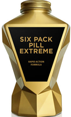 Six Pack Pill Extreme Review – Fat-Burning Supplement Bottle Image