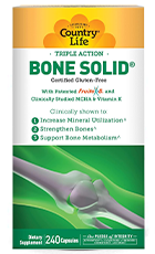 Bone Solid Review – Bottle of Bone Solid Bone Health Supplement for Strength and Bone Support