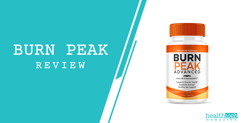 Burn Peak Review – Bottle of Burn Peak Wellness Supplement for Health & Vitality Support