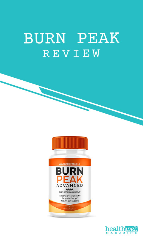 Burn Peak Review – Bottle of Burn Peak Wellness Supplement for Health & Vitality Support
