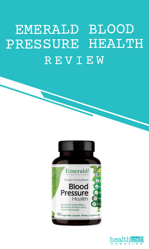 Emerald Blood Pressure Health Review – Heart Support Supplement Bottle