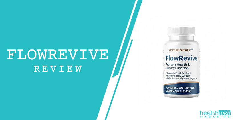 FlowRevive Review – Prostate Health & Urinary Support Supplement Bottle