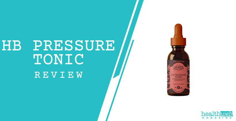 HB Pressure Tonic Review – Natural Blood Pressure Support Supplement Bottle