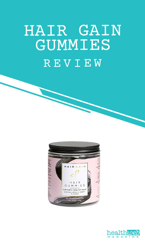 Hair Gain Gummies Review – Hair Growth Vitamin Supplement Bottle