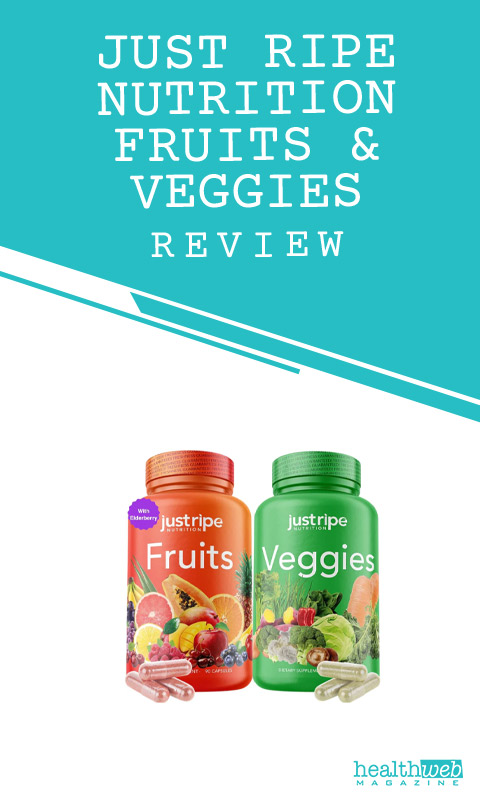 Just Ripe Nutrition Fruits & Veggies Review – Whole Food Supplement Bottle