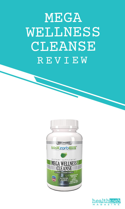 Mega Wellness Cleanse Review – Bottle of Mega Wellness Cleanse Detox and Cleansing Supplement