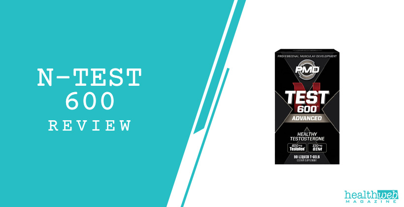 N-TEST 600 Review – N-TEST 600 Testosterone Booster Supplement Bottle