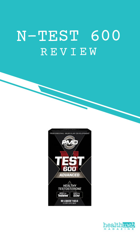 N-TEST 600 Review – N-TEST 600 Testosterone Booster Supplement Bottle