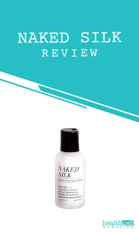Naked Silk Review – Hybrid Water-Silicone Lubricant Bottle Image for Personal Intimacy Product