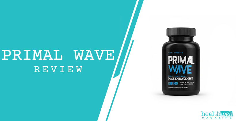 Primal Wave Review – Natural Male Vitality & Energy Support Supplement Bottle