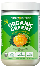 Purely Inspired Greens Review – Purely Inspired Greens Superfood Supplement Bottle