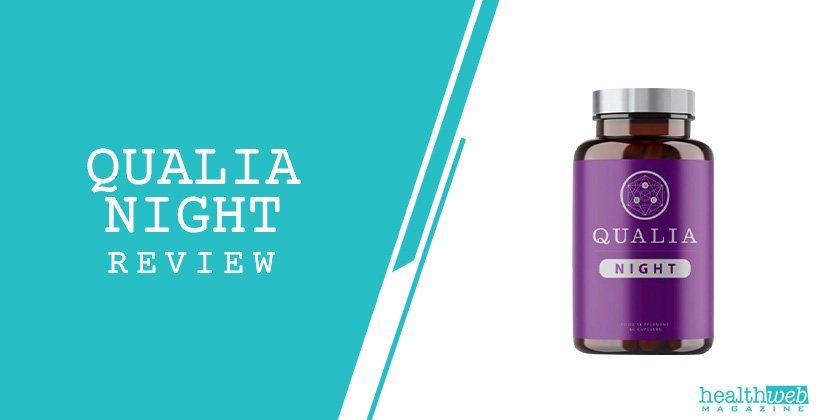 Qualia Night Review – Natural Sleep Support Supplement Bottle Image