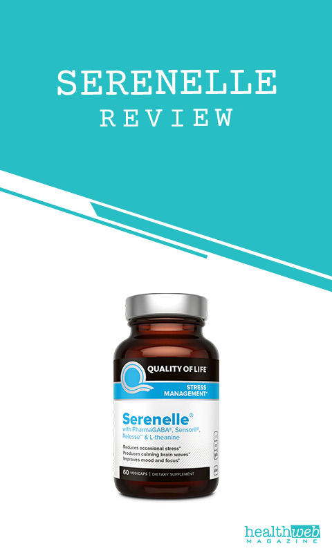 Serenelle Review – Stress Relief Supplement Bottle for Calm and Balance
