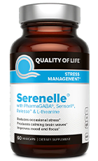 Serenelle Review – Stress Relief Supplement Bottle for Calm and Balance