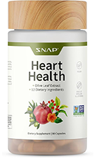 Snap Heart Health Review – Cardiovascular Support Supplement Bottle