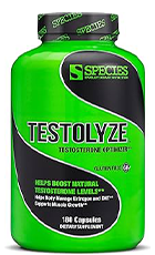 Testolyze Review – Testosterone Support Supplement Bottle