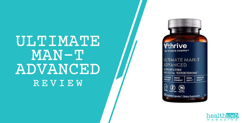Ultimate Man-T Advanced Review – Men’s Health & Vitality Support Supplement Bottle