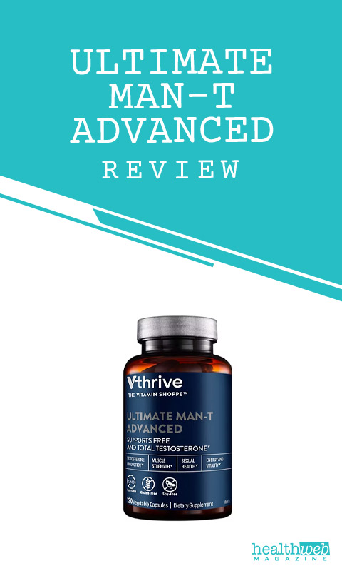 Ultimate Man-T Advanced Review – Men’s Health & Vitality Support Supplement Bottle