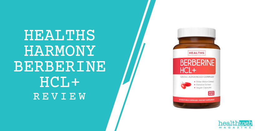 Healths Harmony Berberine HCl+ Review – Metabolic & Blood Sugar Support Supplement Bottle