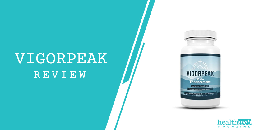VigorPeak Review – Advanced Male Sexual Health & Vitality Support Supplement Bottle