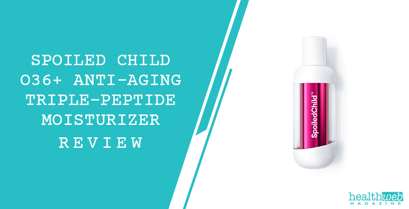 Spoiled Child O36+ Anti-Aging Triple-Peptide Moisturizer Review – Peptide Moisturizer Bottle