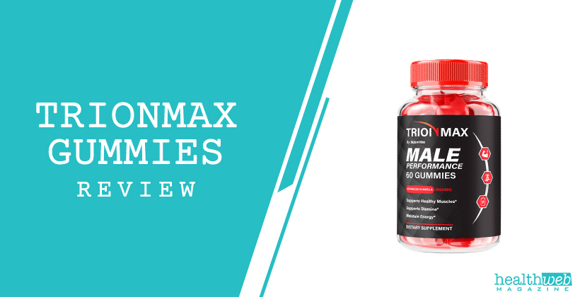 TrionMax Gummies Review – TrionMax Male Enhancement Gummies Bottle