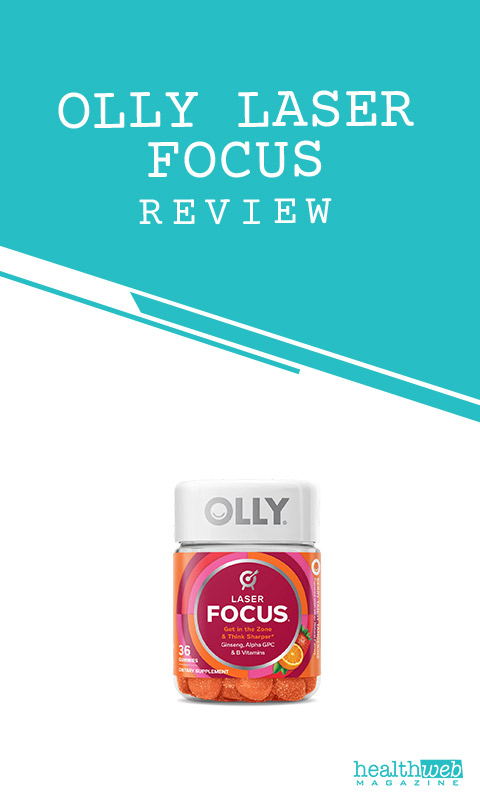 Olly Laser Focus Review – Olly Laser Focus Cognitive Support Supplement Bottle
