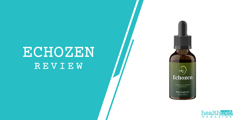 Echozen Review -Supplement Bottle for Ear Health and Tinnitus Support