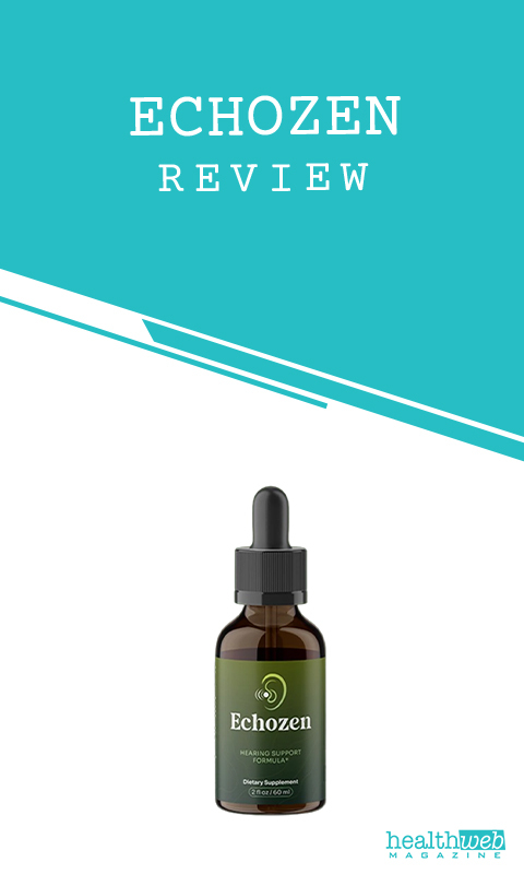 Echozen Review -Supplement Bottle for Ear Health and Tinnitus Support
