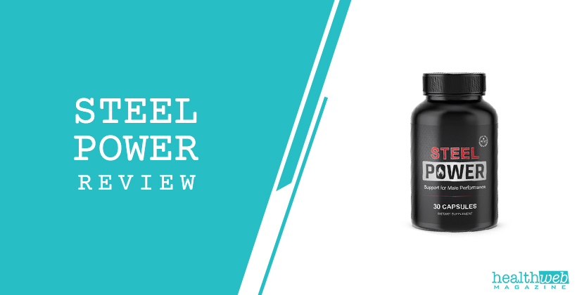 Steel Power Review -Supplement Bottle for Male Vitality and Performance Support