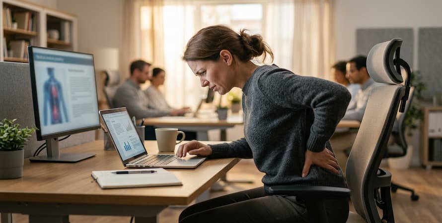 Poor Posture and Tailbone Pain Without Injury &ndash; How Slouching Causes Coccyx Pain